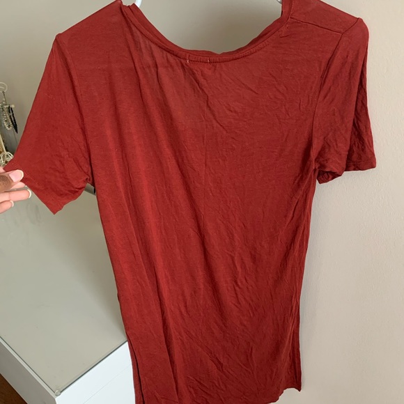 High-low orange t-shirt - Picture 3 of 3